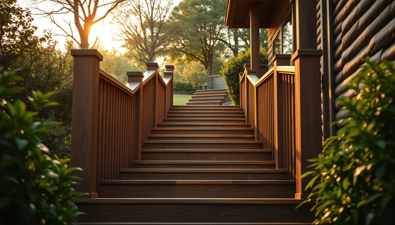 Escalier extérieur en bois : conseils pour une conception sécurisée